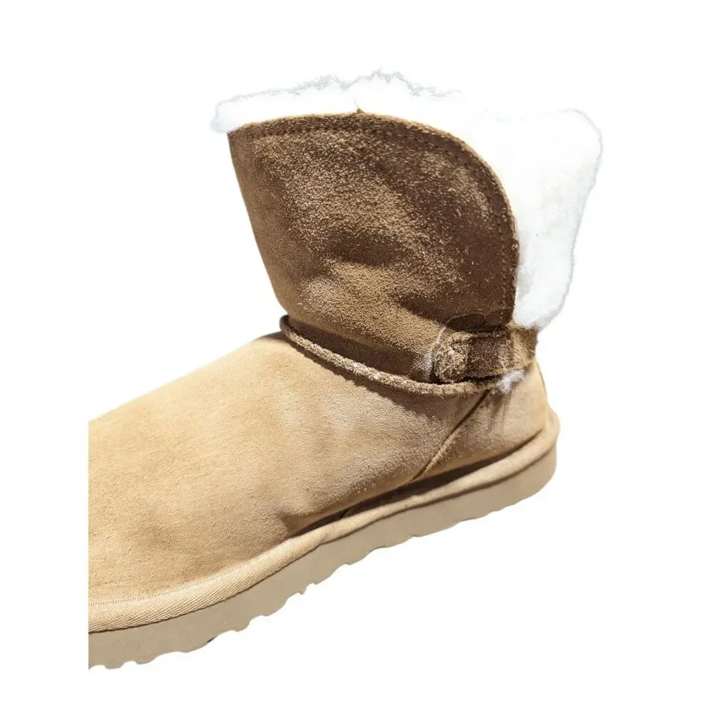 UGG Karel Mini Buckle Winter Boot Size 9